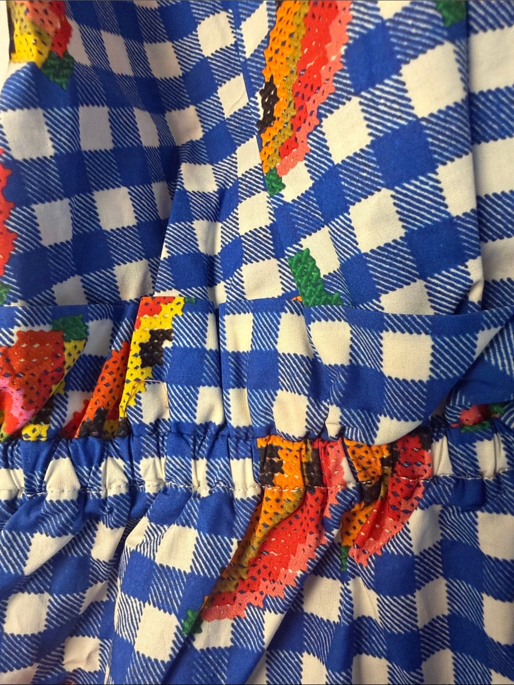 NWT Farm Rio x Anthropologie / Tiered Cotton Maxi Dress / L - Picture 5 of 7